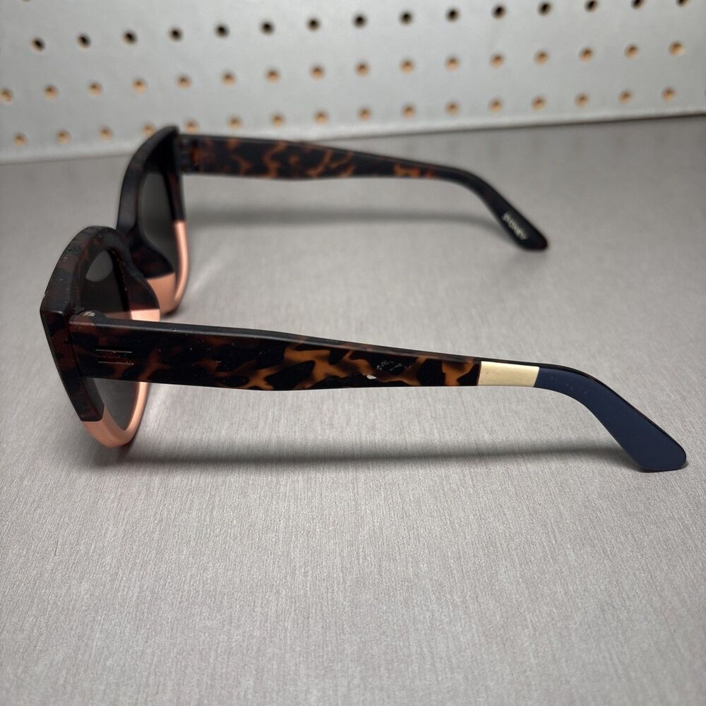 Toms Sunglasses Traveler Collection Sydney Apricot Cat Eye Tortoise FRAMES ONLY - Picture 2 of 16